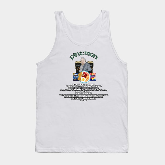 The Pintman Paddy Losty 2 Tank Top by Barnyardy